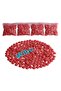Plastic Game Pawn Stone Go Game-Mangala Game Stone and Box Game Pieces 240 Pieces Red - 2