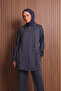 Women's Modal Fabric Oversized Hooded Hijab Set 1132 - 6
