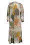 Saten Jacquard Plus Size Dress 20515 - 4