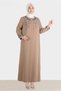 Stone Printed Crepe Dress 20245 - 2