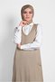 V-Neck Knitting Sueveter 40071