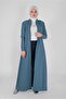 Haki̇m Collar Beaded Embroidered Coat 10368 - 2