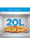 فرن ميكروويف 20 لتر 700 واط EM720C2GSS أبيض - 3