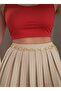 Flower Patterned Women's Chain Belt, Jacket Belt, Shirt Belt, Pantalon Belt