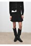 Flared Knitwear Skirt