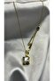 Elegant Butterfly and Single Stone Necklace - 3