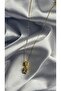 Elegant Butterfly and Single Stone Necklace - 6