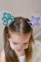 Girl's Clip Buckle Set with Lilac Star and Mussel Figures