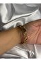 Gold Wavy Triple Bracelet Set - 4
