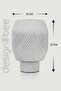Pure-Modern Day and Night Lamp – Ambiance Lamp, Decorative Led Lampshade, E14 Base - 3