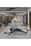 Foldable Dual-Bar Hydraulic Rowing Machine Silent Home Fitness Trainer - 2