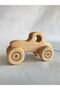Wooden Toy Car Solid Mentessori Baby Kids - 6