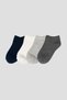 4 Pairs of Summer Cotton Boys' and Baby Booties Socks