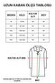 Men's Black Wide Fit Long Shirt Collar Overcoat & Cashmere Coat - 4