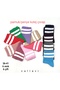 College Socks Colorful Cotton Combed Cotton 6 Pairs
