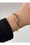 Gold Color Vip Series Star Stone Steel Bracelet – Women - 6