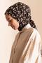 Women's Flower Patterned Non-Wrinkle Wrap 190*80 Cm - 4
