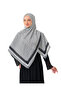 Palestinian Shawl Kefiye Pusshless Palestinian Shawl Without Tassels S100008 - 3