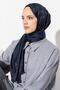 شال نسائي جاكار حجاب منقوش كبير بنقشة Houndstooth