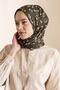 Women's Flower Patterned Non-Wrinkle Wrap 190*80 Cm - 3