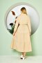 Women's Layered Shirt Collar Dress - 5