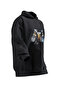 Comfortable Fit Hoodie with Wolf Eagle Print (Unisex) - 2