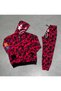 Children's Bape Suit Set Papçi Top and Bottom Set Cardigan Tracksuit Two-Piece Set Pugb Mobile (New Season) - 4