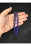 Special Gift for Your Loved One: Amber Tesbi̇h with a Dark Blue Capsule Cut, 11Mmx9Mm, H-1599. - 2