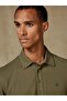 Castle Pike Cotton Comfort Fit Khaki Polo Collar Men's Plain Polo Shirt - 6