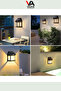 Solar Powered Led Garden & Balcony Lamp – Stylish, Durable and Energy-Saving Lighting Try99144 - 7