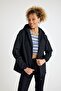 Women's Lined Water Resistant Hooded Pocket Raincoat - 7