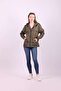 Women's Lined Water Resistant Hooded Raincoat - 3