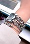 Original Women's Wristwatch 3 Atm Waterproof Silver Color Chain Steel Band Gift Bracelet Tjb2001C4 - 4