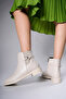 Lhewiel Women's Boots 0012077 Beige Skin - 5