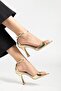 Women's Gold Heeled Shoes