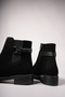 Lhewiel Women's Boots 0012077 Black Suede - 4