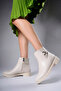 Lhewiel Women's Boots 0012077 Beige Skin - 4