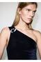 Velvet Jumpsuit with Metal Details - 7
