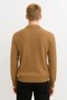 Men's Slim Fit Polo Neck Ribbed Knitwear Sweater -26107 - 2