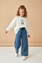 My Little One's Cicileri May the Processing Detailed Girl's 2-Piece Set - Ecru
