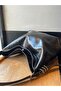Black Women's Soft Leather Hand and Shoulder Bag - 2