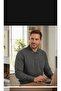 Long Sleeve Collared Pocket Classic Men's Combed Cotton