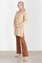 Embroidered Detail Zippered Tunic 41758 - 2