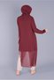 Volanli Stone-Embellished Silvery Tunic 40859 - 3