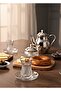 Handcrafted Square Cut Decorated Ajda 12 Piece Tea Set for 6 People - Luxury Glass Set