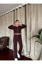 Leopard Stripes Bottom Top Suit - 4