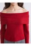 Timeless Clothing & Timeless Choices Wide Roba Collar Women's Knitwear Sweater - 3