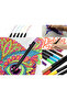 Set complet 100 markere cu varf dublu - 6
