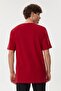Lowell Men's 100% Cotton Crew Neck T-Shirt Dark Red - 4