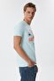 Merlin Men's 100% Cotton Crew Neck T-Shirt Mint - 3